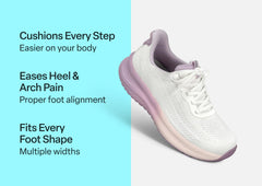 Nira Hands-Free - White/Lavender
